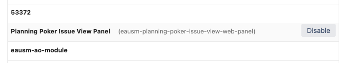 TeamRhythm DC Plannign Poker Issue View Panel module.png