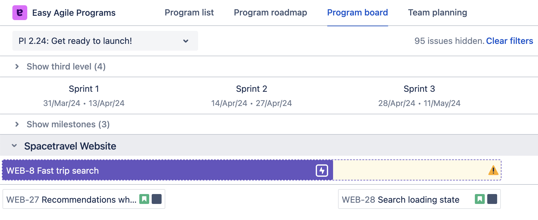 Program board scheduling conflict focus.png