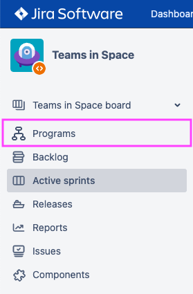 Jira DC Programs project sidebar highlighted.png