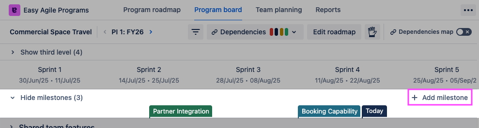 Program board Milestones Add milestone highlighted.png