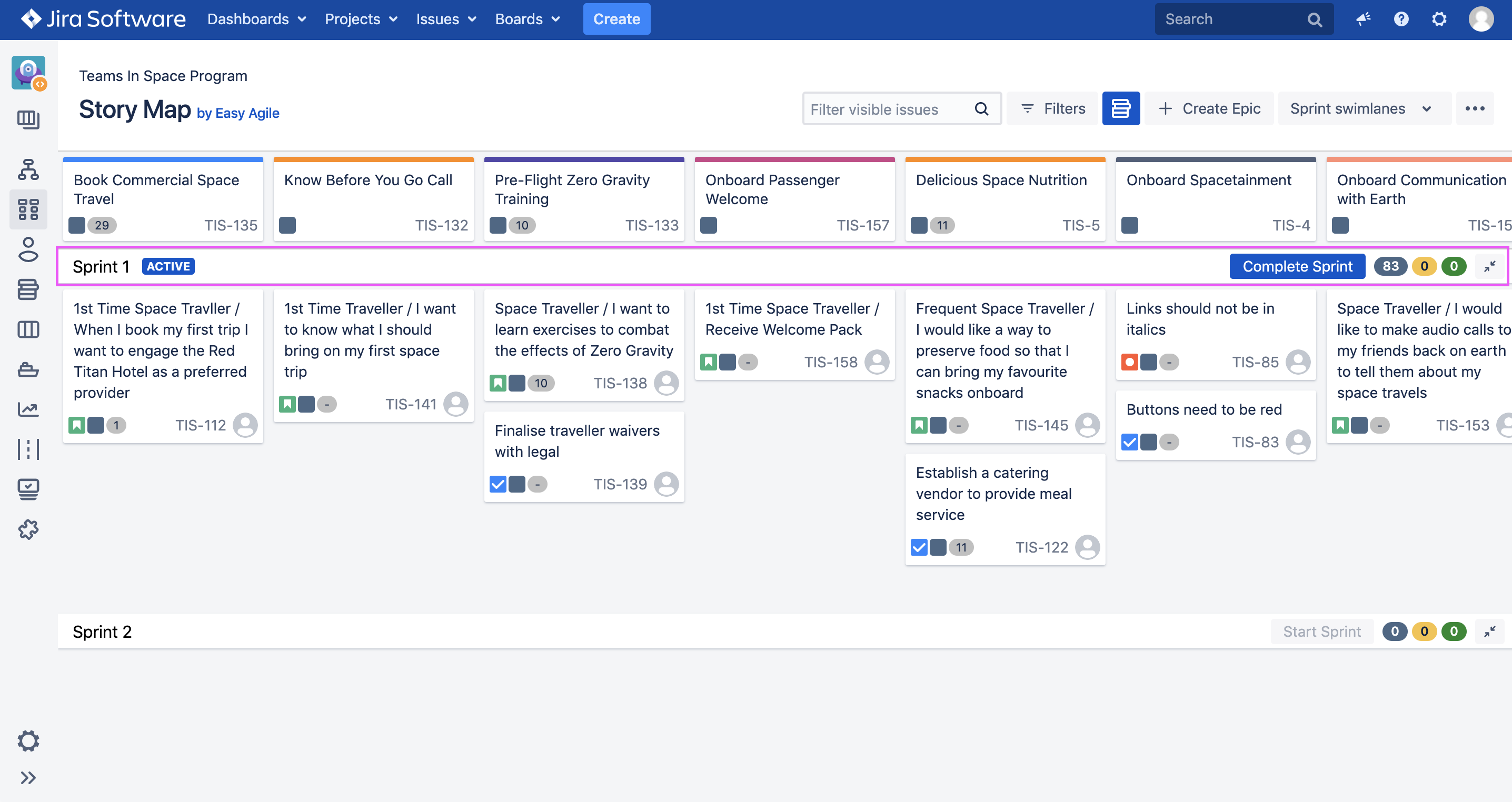 Active Sprint on the Story Map.png
