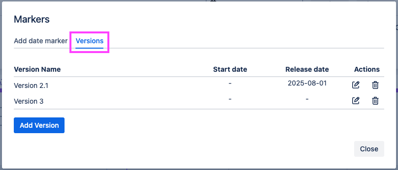 Markers menu Versions tab highlighted.png