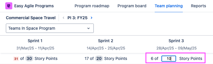 Team planning 810 capacity editing highlighted.png