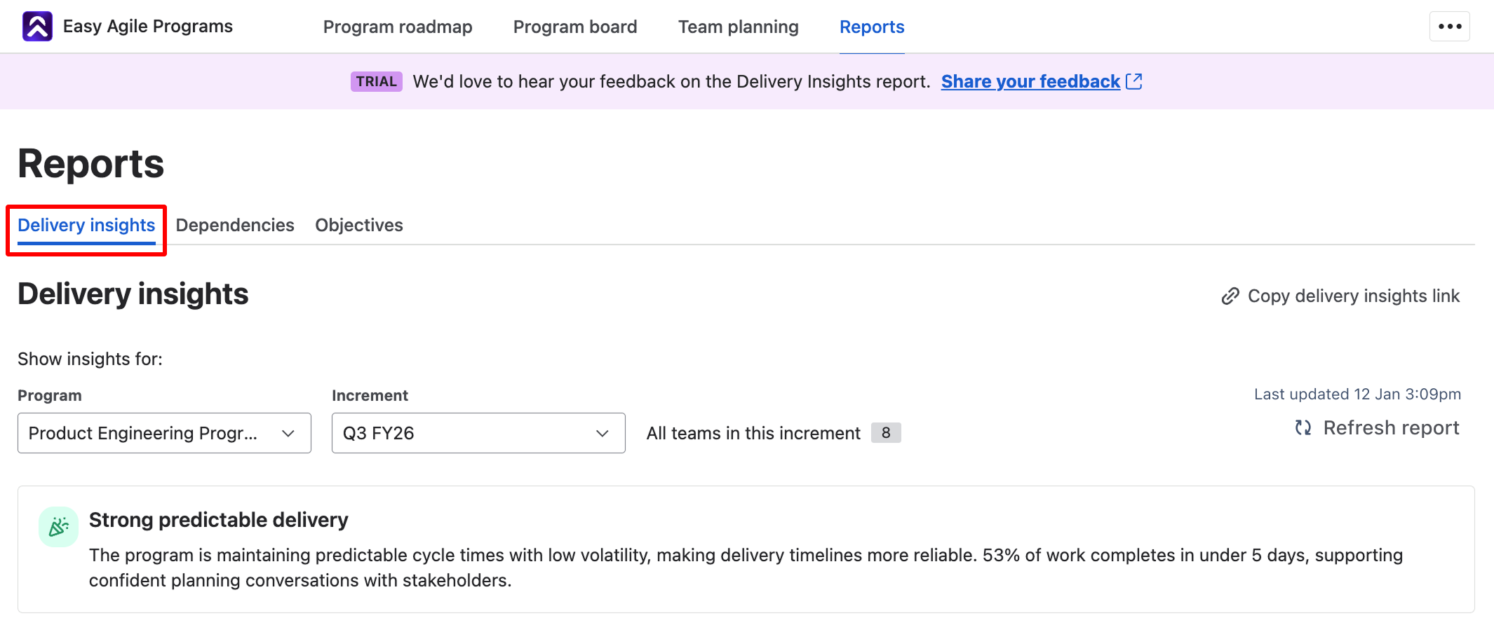 Navigate to Delivery Insights tab.png
