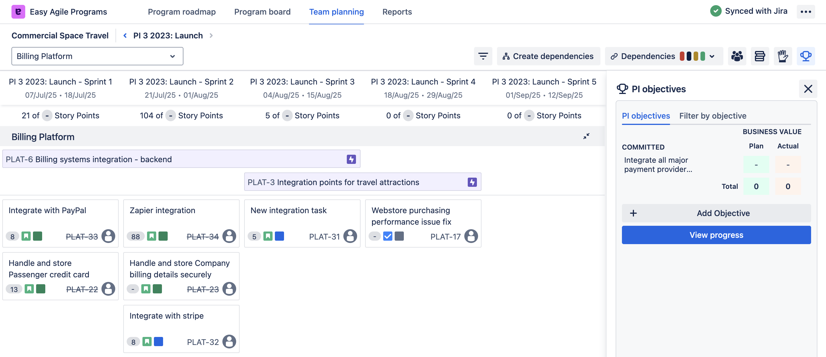 Programs Team planning Objective panel.png