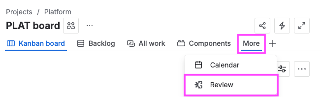 Review in More menu highlighted.png